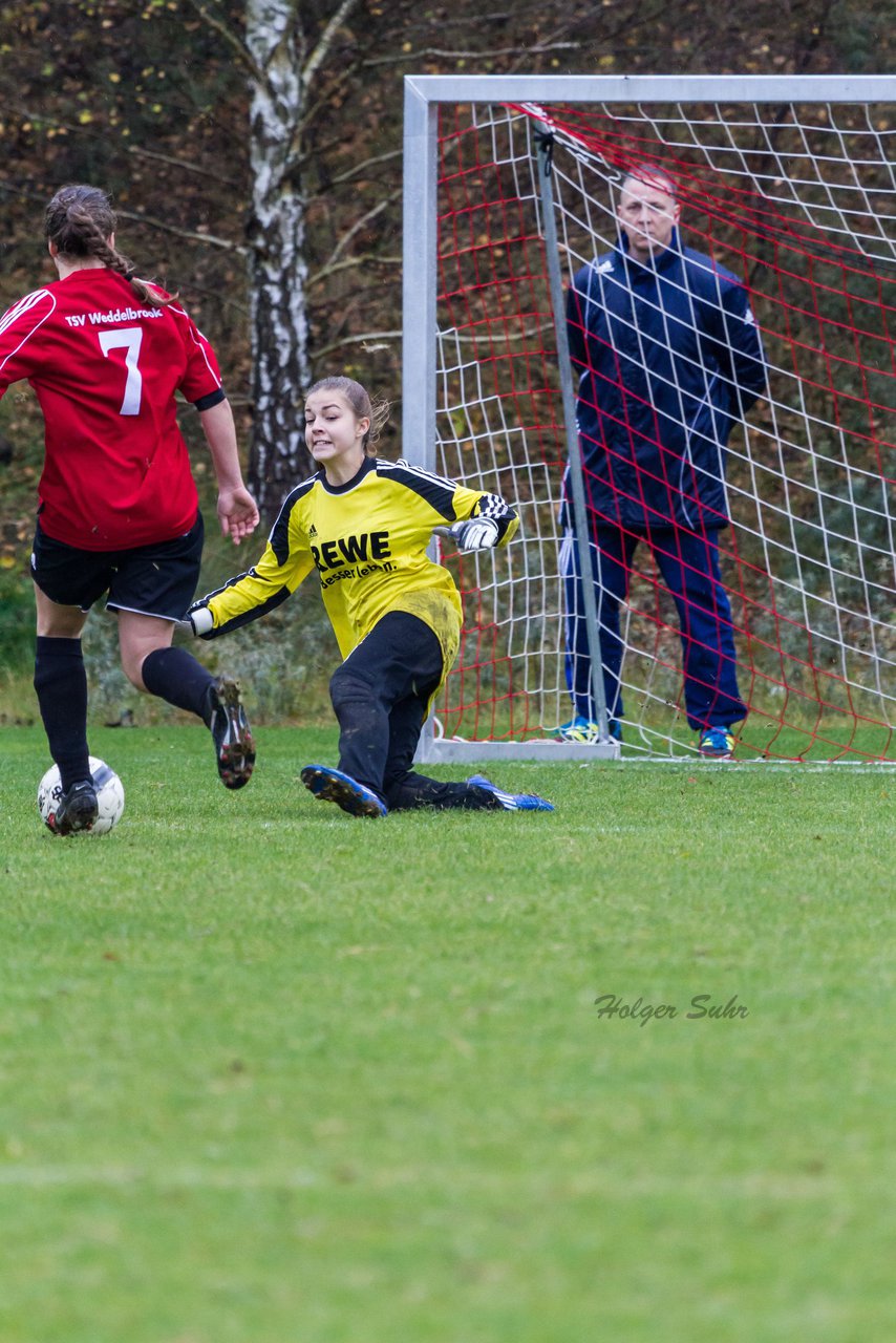 Bild 203 - B-Juniorinnen TuS Tensfeld - TSV Weddelbrook : Ergebnis: 3:1